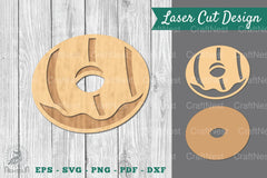 Donut Laser Cut Decoration Clipart Bundle - CraftNest - Digital Crafting and Art