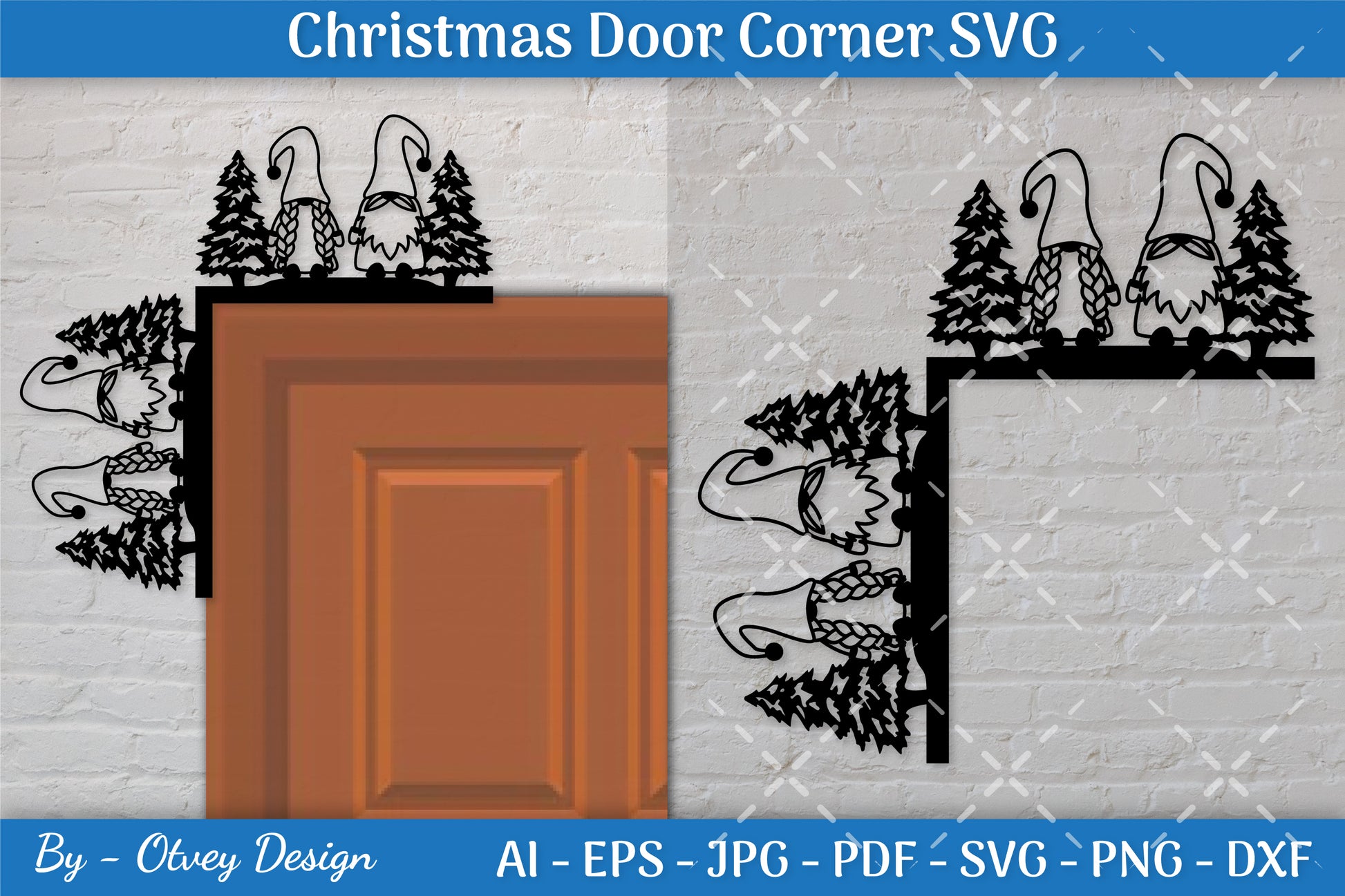 Door Corner Christmas SVG Bundle 2 - CraftNest - Digital Crafting and Art