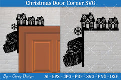Door Corner Christmas SVG Bundle 5 - CraftNest - Digital Crafting and Art