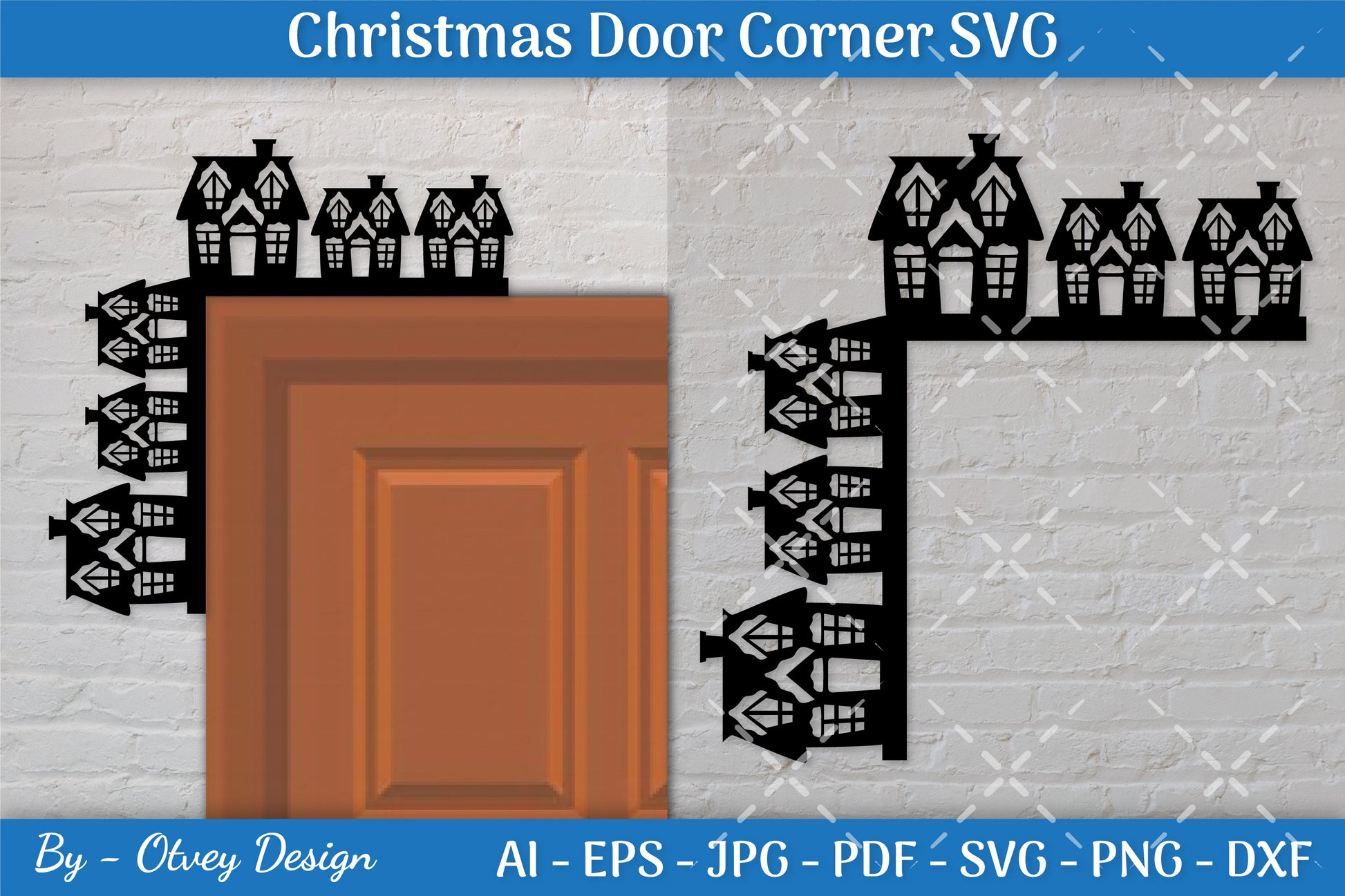 Door Corner Christmas SVG Bundle 6 - CraftNest - Digital Crafting and Art