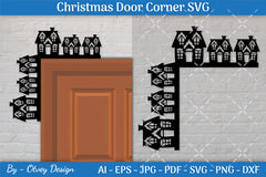 Door Corner Christmas SVG Bundle 6 - CraftNest - Digital Crafting and Art