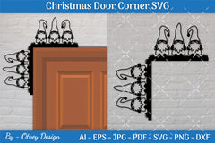 Door Corner Christmas SVG Bundle 11 - CraftNest - Digital Crafting and Art