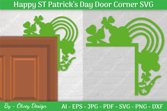 St. Patrick's Day Door Corner SVG Bundle 3 - CraftNest - Digital Crafting and Art