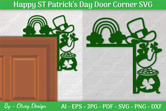 St. Patrick's Day Door Corner SVG Bundle 8 - CraftNest - Digital Crafting and Art