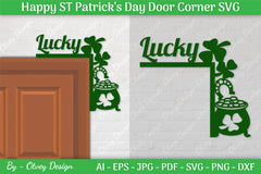 St. Patrick's Day Door Corner SVG Bundle 13 - CraftNest - Digital Crafting and Art