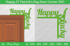 St. Patrick's Day Door Corner SVG Bundle 15 - CraftNest - Digital Crafting and Art