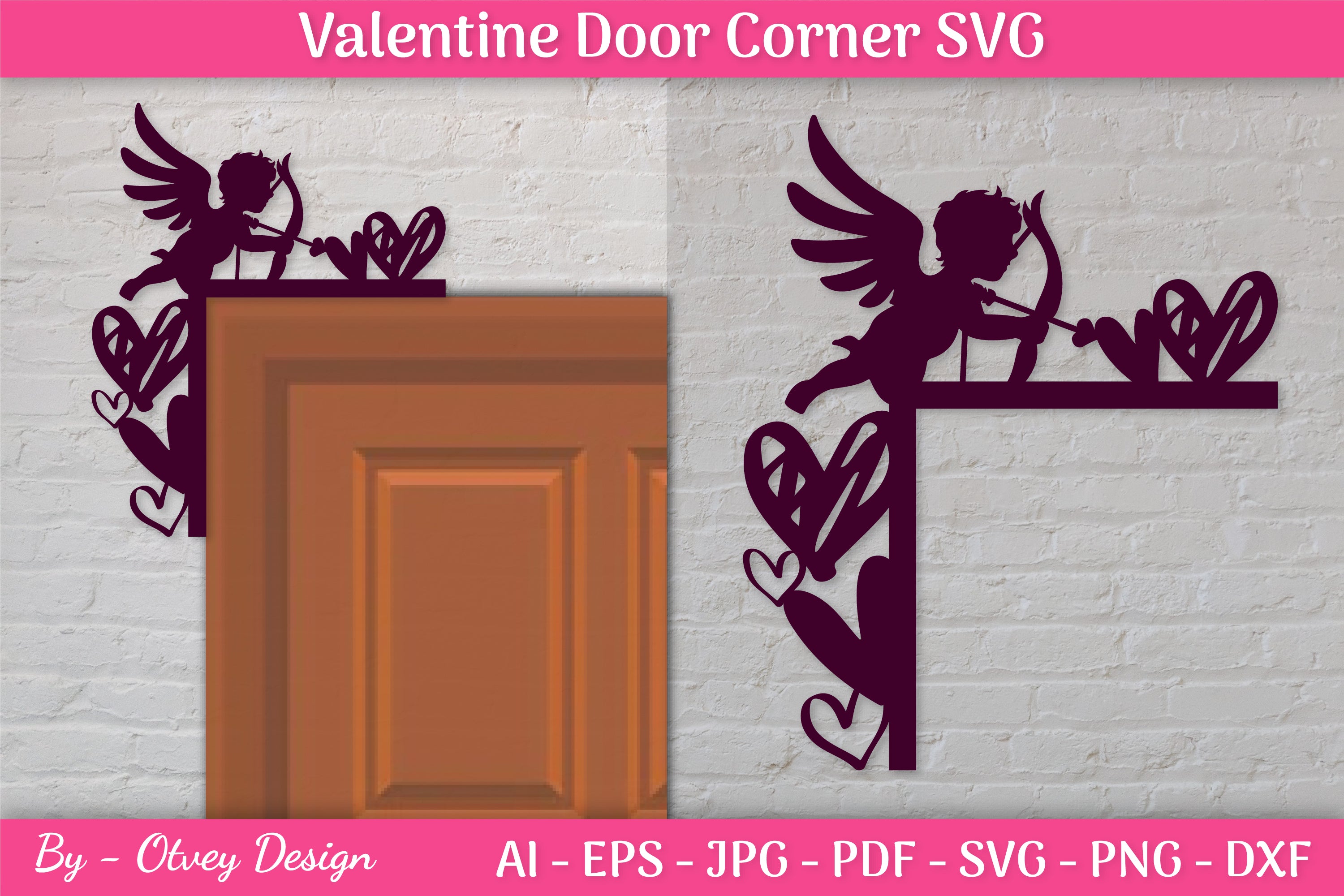Door Corner Valentine SVG Bundle