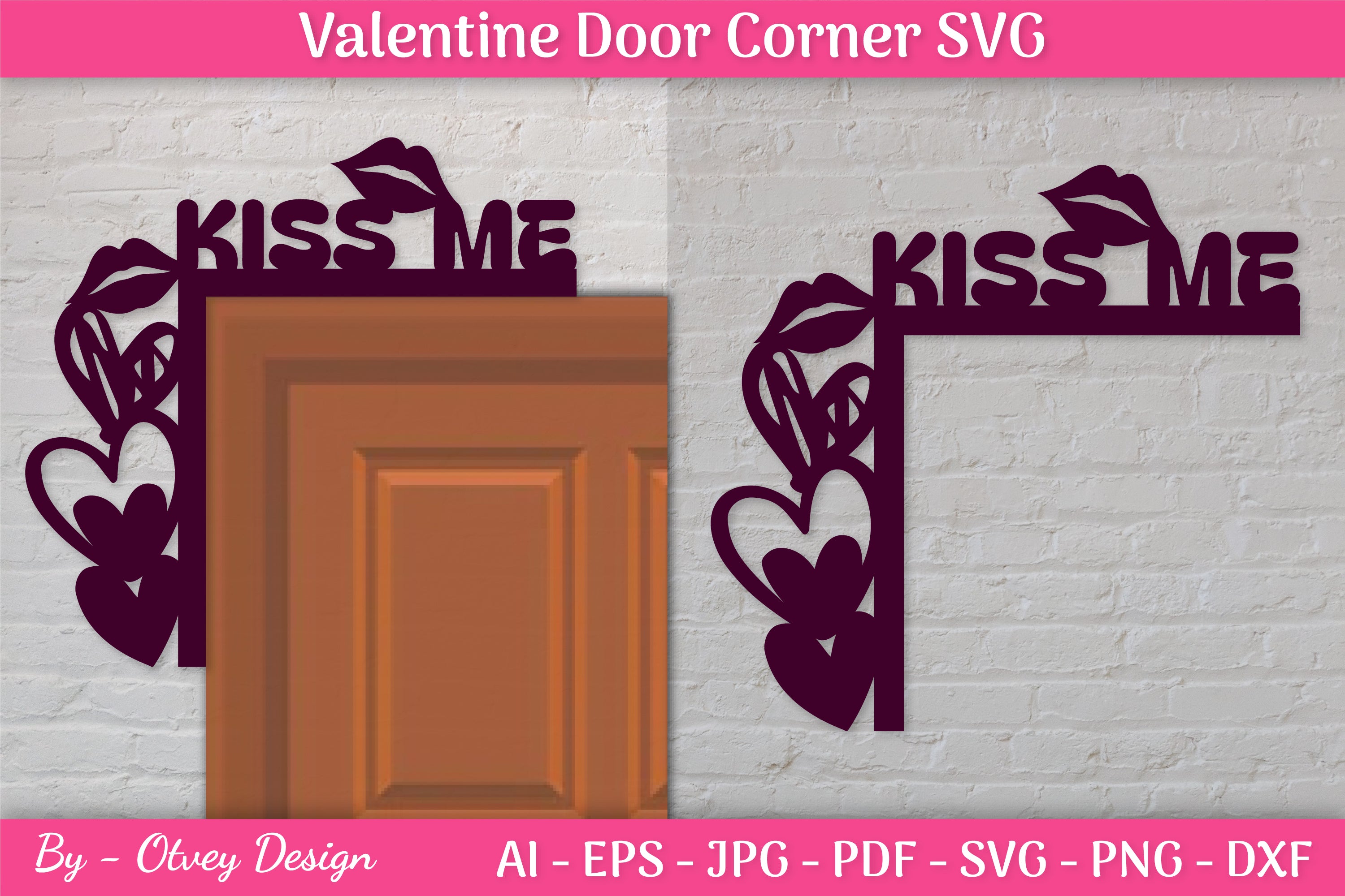 Door Corner Valentine SVG Bundle
