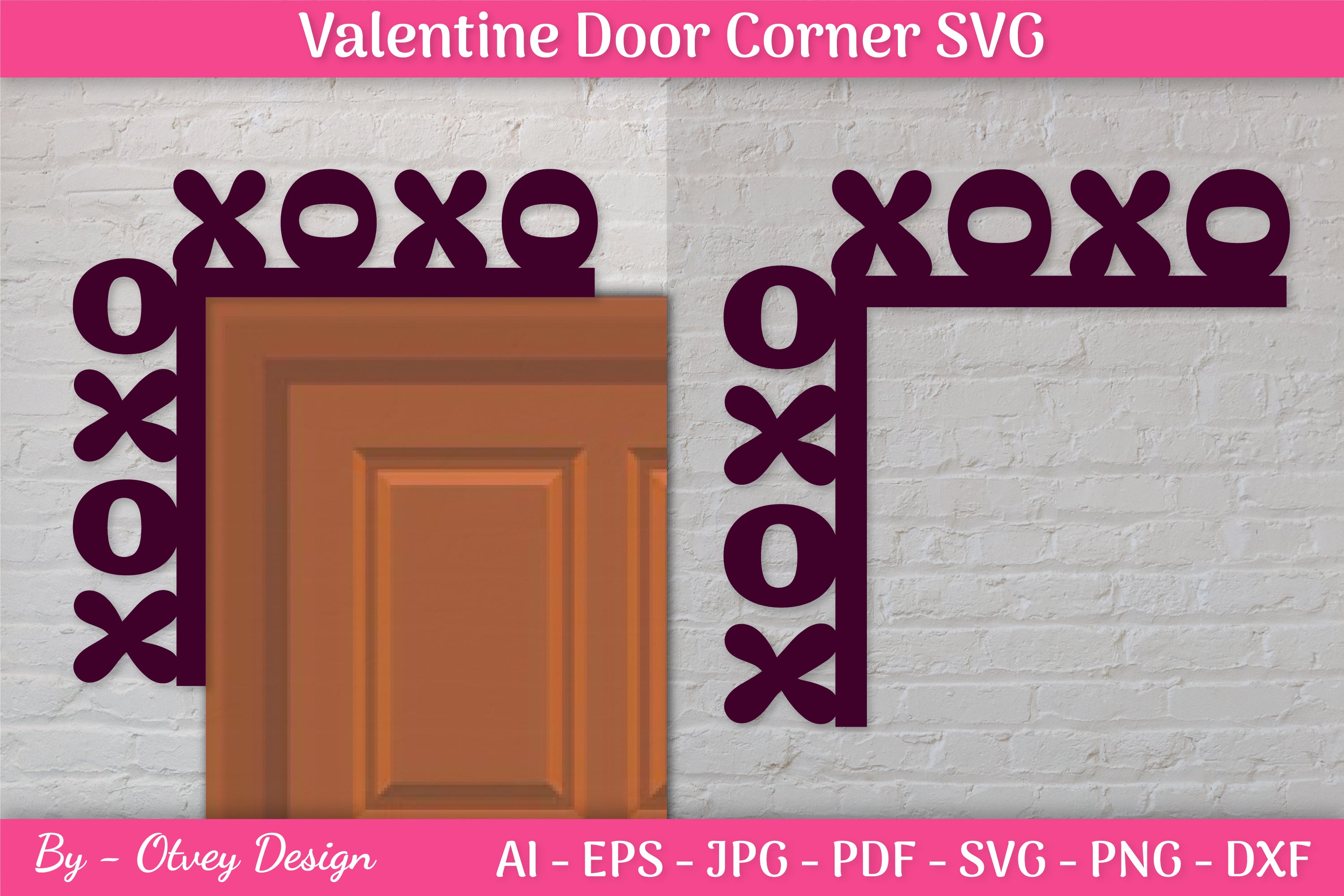 Door Corner Valentine SVG Bundle