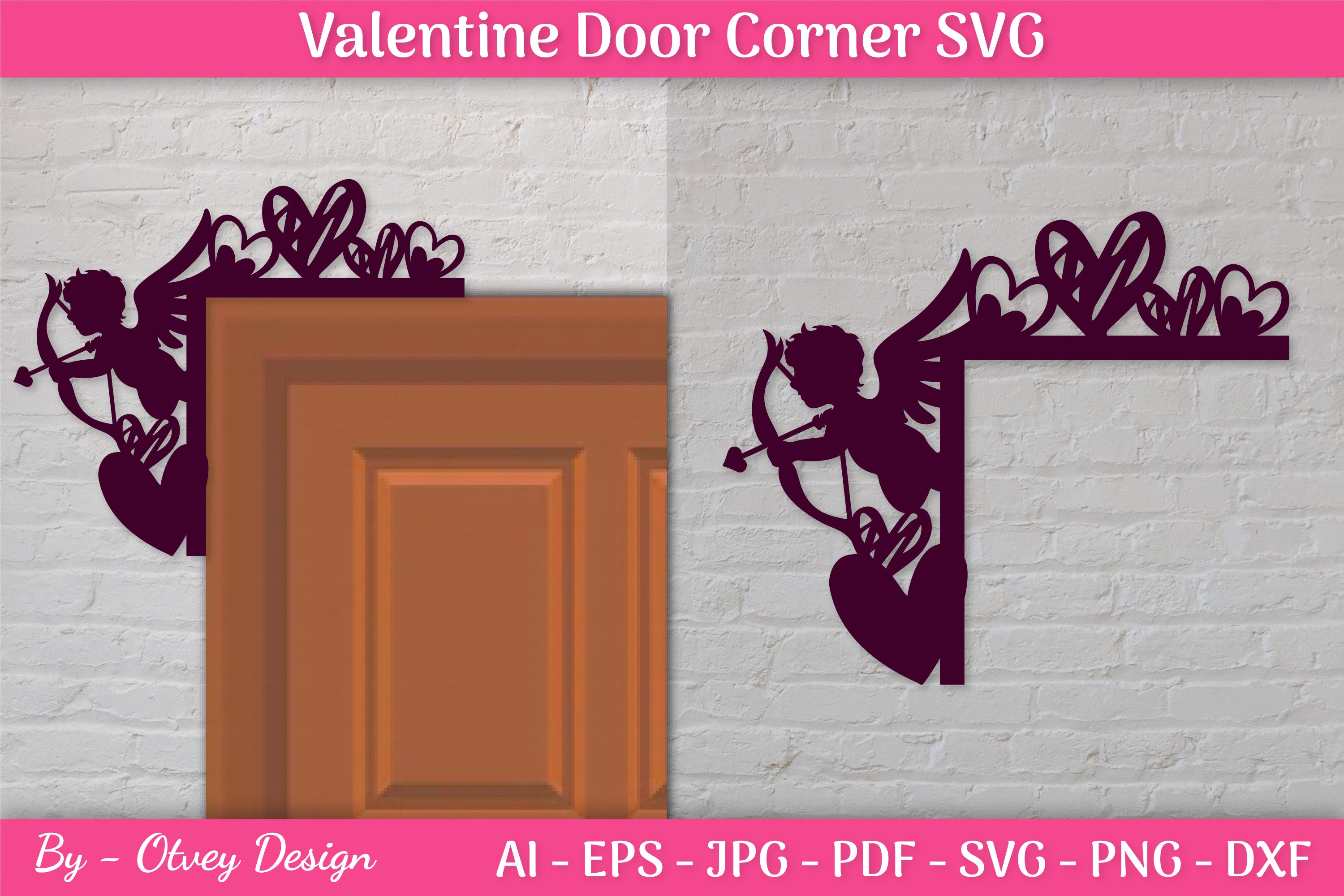 Door Corner Valentine SVG Bundle