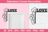 Valentine's Day Gnomes Door Corner SVG Bundle