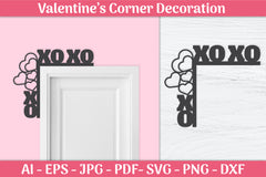 Valentine's Day Gnomes Door Corner SVG Bundle 10 - CraftNest - Digital Crafting and Art