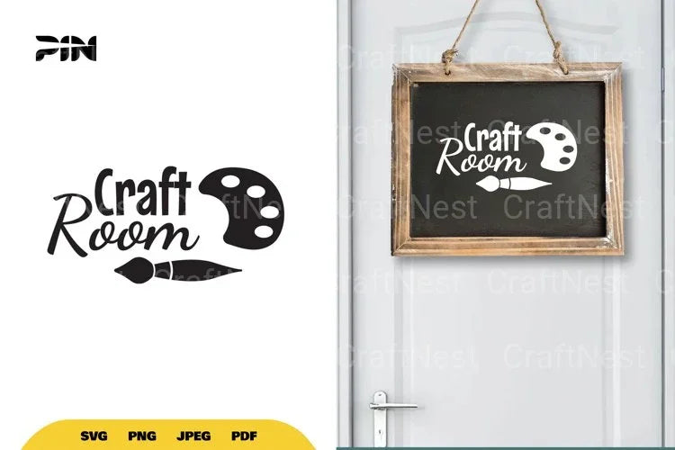 Dorr Sign Craft Room SVG Bundle - CraftNest - Digital Crafting and Art