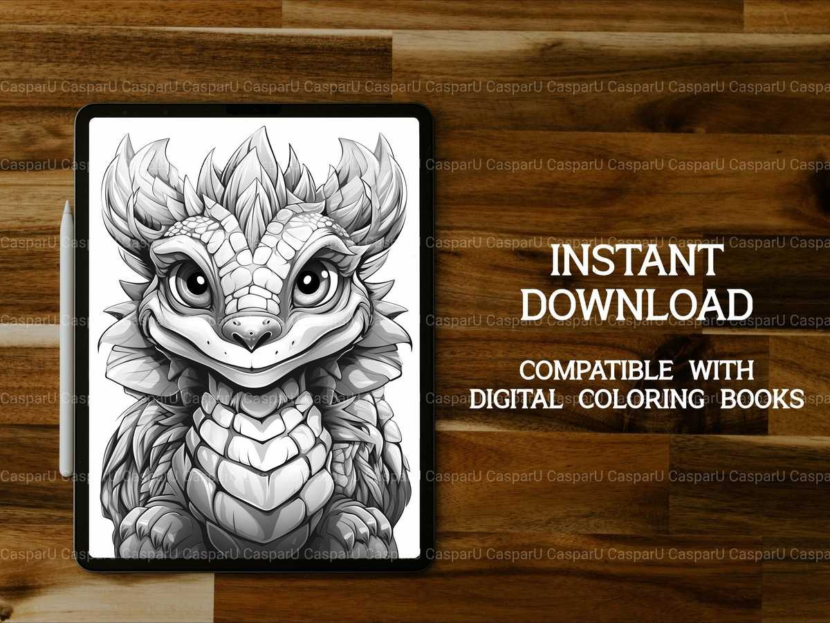 Dragon Love Valentines Day Coloring Books - CraftNest