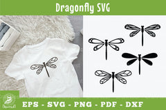 Dragonfly Silhouette Clipart Bundle - CraftNest - Digital Crafting and Art