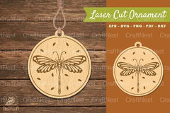 Dragonfly Laser Cut Ornament SVG Bundle - CraftNest - Digital Crafting and Art