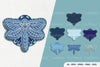 Dragonfly Mandala Layered Papercut Clipart Bundle
