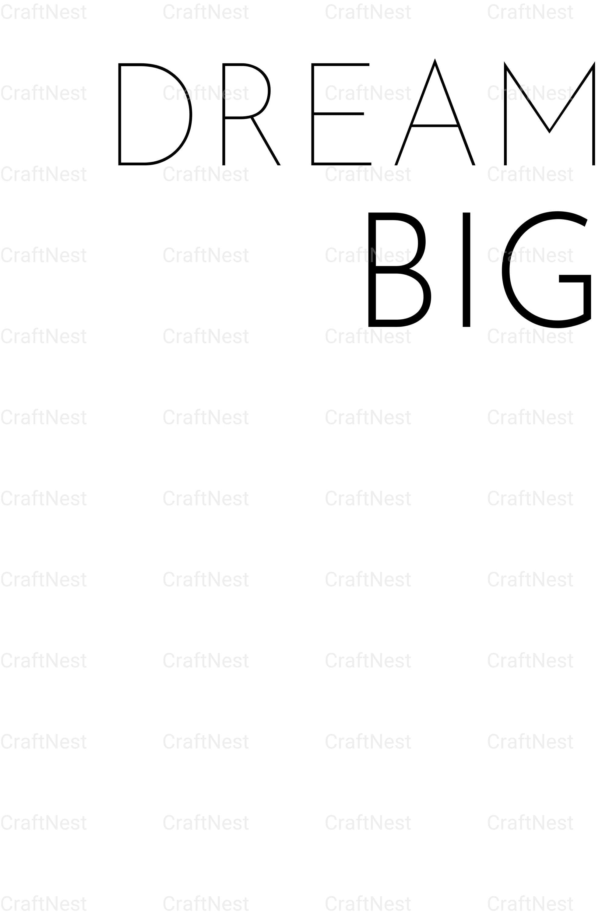 Motivational Minimalist Quote Wall Art - CraftNest - Digital Crafting and Art