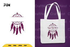 Dreamcatcher Split Border SVG Bundle - CraftNest - Digital Crafting and Art