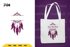 Dreamcatcher Split Border SVG Bundle - CraftNest - Digital Crafting and Art