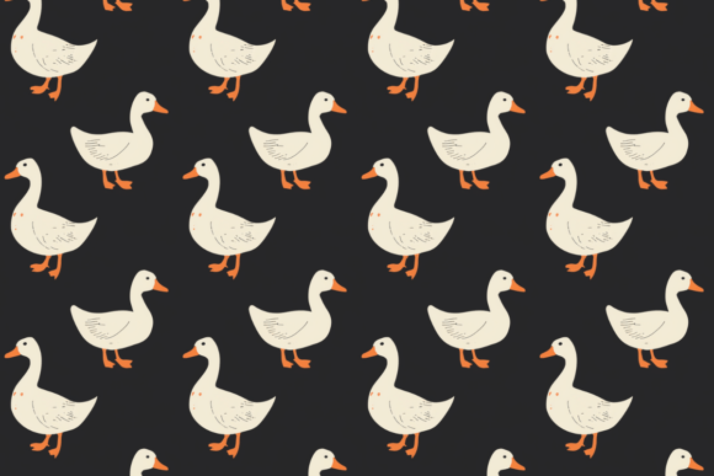 Ducks Seamless Digital Paper