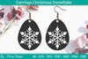 Earring Christmas Snowflake SVG Bundle