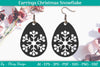 Earring Christmas Snowflake SVG Bundle