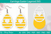 Earring Easter Egg SVG Bundle