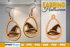 Earring Halloween Lasercut SVG Bundle 1501 - CraftNest - Digital Crafting and Art