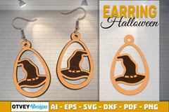 Earring Halloween Lasercut SVG Bundle 1521 - CraftNest - Digital Crafting and Art