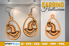 Earring Halloween Lasercut SVG Bundle 1531 - CraftNest - Digital Crafting and Art