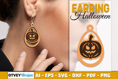 Earring Halloween Lasercut SVG Bundle 1571 - CraftNest - Digital Crafting and Art