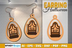 Earring Halloween Lasercut SVG Bundle 1611 - CraftNest - Digital Crafting and Art