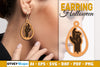 Earring Halloween Lasercut SVG Bundle