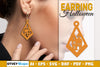 Earring Halloween Lasercut SVG Bundle