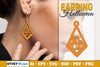 Earring Halloween Lasercut SVG Bundle 80q