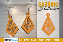 Earring Halloween Lasercut SVG Bundle 1031 - CraftNest - Digital Crafting and Art