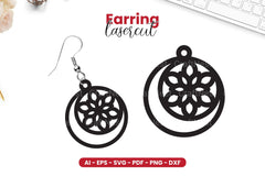 Earring Lasercut SVG Bundle - CraftNest - Digital Crafting and Art