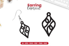 Earring Lasercut SVG Bundle - CraftNest - Digital Crafting and Art