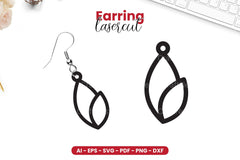 Earring Lasercut SVG Bundle - 16 Designs - CraftNest - Digital Crafting and Art