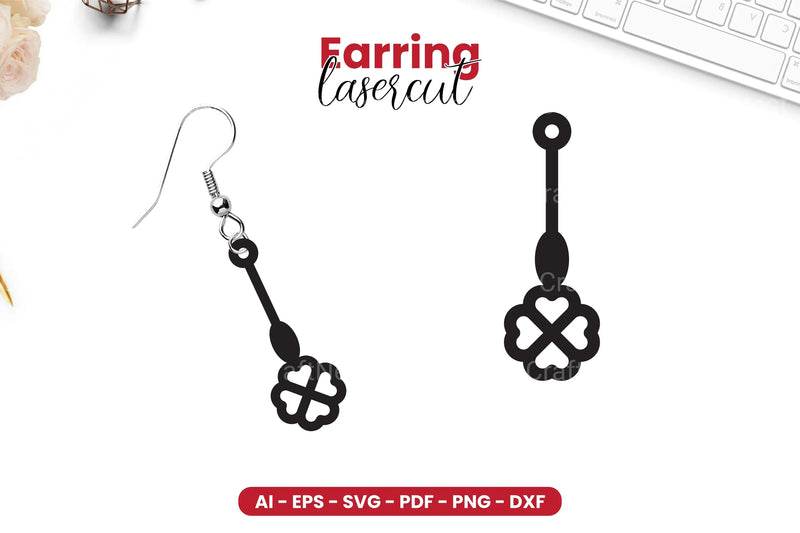 Earring Lasercut SVG Bundle - 29 Designs - CraftNest - Digital Crafting and Art