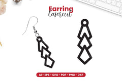Earring Lasercut SVG Bundle - CraftNest - Digital Crafting and Art
