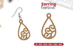 Earring Laser Cut SVG Bundle Clipart - CraftNest - Digital Crafting and Art