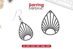 Earring Lasercut SVG Bundle - CraftNest - Digital Crafting and Art