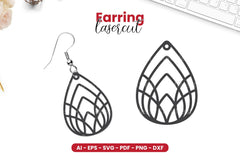 Earring Lasercut SVG Bundle - CraftNest - Digital Crafting and Art
