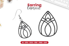 Earring Lasercut SVG Bundle - CraftNest - Digital Crafting and Art