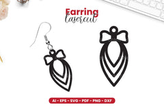 Earring Lasercut SVG Bundle - CraftNest - Digital Crafting and Art