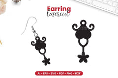 Earring Lasercut SVG Bundle - CraftNest - Digital Crafting and Art