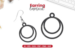 Earring Lasercut SVG Bundle - 62 Designs - CraftNest - Digital Crafting and Art