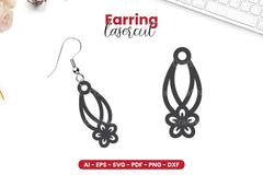 Earring Lasercut SVG Bundle - CraftNest - Digital Crafting and Art